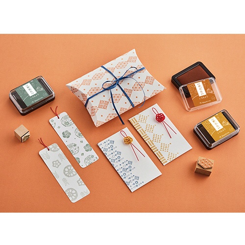 シヤチハタ　いろもようシリーズ　専用インキ　８ｍＬ　鬱金色（うこんいろ）　ＳＡＣ－８－ＴＹ／Ｈ　１個3