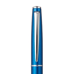 三菱鉛筆　ジェットストリーム　プライム　回転繰り出し式シングルボールペン　０．３８ｍｍ　黒　（軸色：ブライトブルー）　ＳＸＫ３０００３８Ｂ．３３　１本3