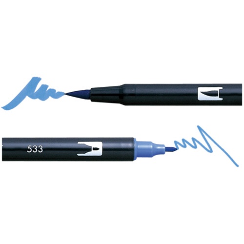 トンボ鉛筆　水性マーカー　デュアルブラッシュペン　ＡＢＴ　１２色（各色１本）　パステル　ＡＢ－Ｔ１２ＣＰＡ　１パック2