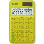 カシオ　カラフル電卓　１０桁　手帳タイプ　ライムグリーン　ＳＬ－３００Ｃ－ＹＧ－Ｎ　１台