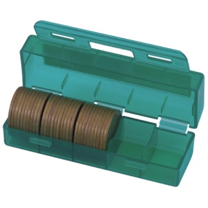 カール事務器　コインケース　１０円硬貨（５０枚収納）　グリーン　ＣＸ－１０－Ｇ　１個2