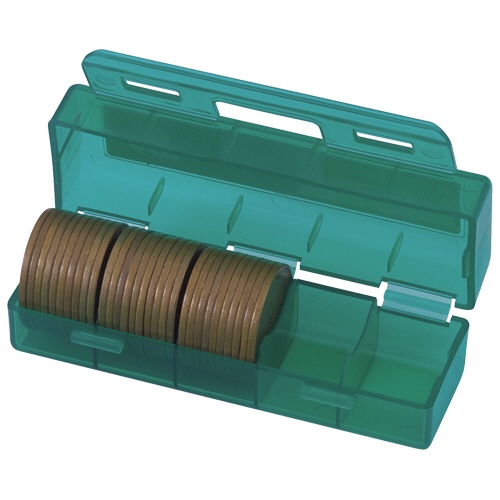 カール事務器　コインケース　１０円硬貨（５０枚収納）　グリーン　ＣＸ－１０－Ｇ　１個2