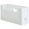 ＴＡＮＯＳＥＥ　ＰＰ製ボックスファイル（組み立て式）　Ａ４ヨコ　ショートサイズ　ホワイト　１個