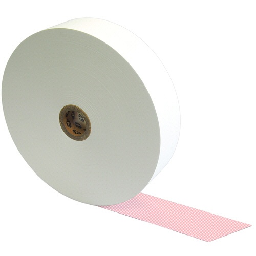 小林　券売機用ロール紙　ミシン目無し　幅５７．５ｍｍ×長さ３００ｍ　芯内径３５ｍｍ　ピンク　１２０－０５２１３－０００　１箱（５巻）1