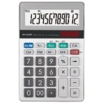 シャープ　実務電卓　１２桁　ミニナイスサイズ　ＥＬ－Ｍ７２２Ｋ－Ｘ　１台