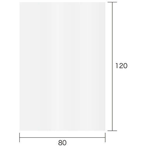 今村紙工　ＯＰＰ袋　フラット（フタなし）　小物Ｌ　８０×１２０ｍｍ　０．０２５ｍｍ厚　ＯＰＰ２５－Ｌ　１パック（１００枚）2