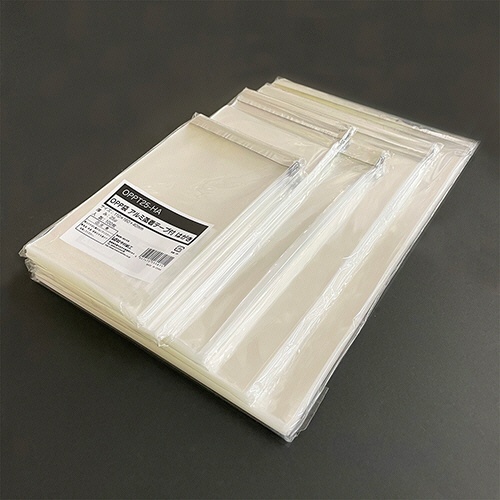 今村紙工　ＯＰＰ袋　テープ付　はがき　１１０×１６０＋４０ｍｍ　０．０２５ｍｍ厚　ＯＰＰＴ２５－ＨＡ　１パック（１００枚）4