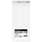 今村紙工　ＯＰＰ袋　テープ付　０．０２５ｍｍ厚　ＯＰＰＴ２５