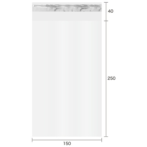今村紙工　ＯＰＰ袋　テープ付　１５０×２５０＋４０ｍｍ　０．０２５ｍｍ厚　ＯＰＰＴ２５－１５０　１パック（１００枚）2