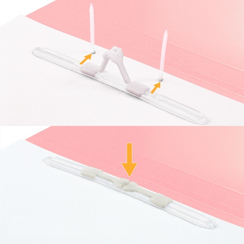 プラス　たすけあ　利用者カルテ　フラットファイル　Ａ４タテ　ピンク　ＦＬ－８０５ＦＦ－ＰＫ　１パック（１０冊）2