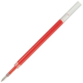 ＴＡＮＯＳＥＥ　ノック式ゲルインクボールペン替芯　０．５ｍｍ　赤　１パック（５本）