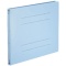 ＴＡＮＯＳＥＥ　フラットファイル（再生ＰＰ）　Ａ３ヨコ　１５０枚収容　背幅１８ｍｍ　ブルー　１パック（５冊）