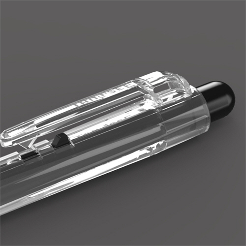 たのめーる】TANOSEE ノック式油性ボールペン グリップ付 0.7mm 黒 (軸 