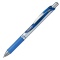 ぺんてる　ゲルインクボールペン　ノック式エナージェル　０.７ｍｍ　青　（軸色　シルバー）　ＢＬ７７－Ｃ　１本