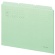 ＴＡＮＯＳＥＥ　カットフォルダー３山　Ａ４　グリーン　１パック（３冊）1