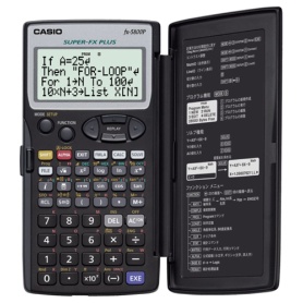 カシオ　関数電卓　１０桁　一体型ハードカバー　ｆｘ－５８００Ｐ－Ｎ　１台