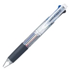 三菱鉛筆　４色ボールペン　クリフター　０．７ｍｍ　（軸色：透明）　ＳＥ４３５４Ｔ　１本