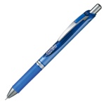 ぺんてる　ゲルインクボールペン　ノック式エナージェル　０．５ｍｍ　青　（軸色　青）　ＢＬＮ７５－Ｃ　１本