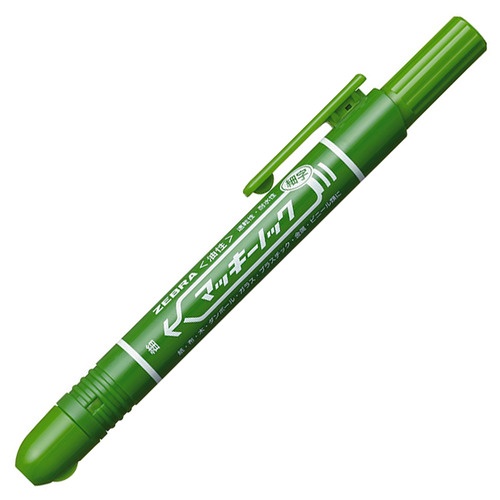 ゼブラ　油性マーカー　マッキーノック　細字　緑　Ｐ－ＹＹＳＳ６－Ｇ　１本1