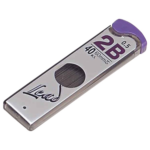 プラチナ　プラチナシャープ芯　Ｐ－ＬＥＡＤ　０.５ｍｍ　２Ｂ　シン５Ｑ－２００Ａ＃６　１個（４０本）1