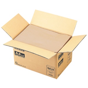 ピース　発送用封筒スーパークラフト　テープ付　角２　１００ｇ／ｍ2　業務用パック　７３５－００　１箱（５００枚）2