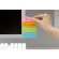 ３Ｍ　ポスト・イット　強粘着ふせん　７５×２５ｍｍ　ネオンカラー５色　５００－５ＳＳＡＮ　１パック（５冊）4