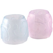 ＴＡＮＯＳＥＥ　カラー指サック　Ｍ　ピンク３個・ブルー２個　１パック1