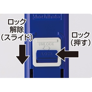 シヤチハタ　ワンタッチ式印鑑ホルダー　ハンコ・ベンリＮ　ブルー　ＣＰＨＮ－Ａ１　１個4
