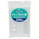 ジャパックス　チャック付ポリ袋　厚み０．０４ｍｍ