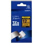 ブラザー　ピータッチ　ＴＺｅテープ　おしゃれテープ　プレミアムタイプ　プレミアムゴールド／黒文字