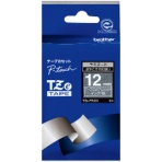 ブラザー　ピータッチ　ＴＺｅテープ　おしゃれテープ　プレミアムタイプ　プレミアムシルバー／白文字