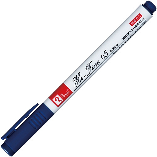 寺西化学　油性マーカー　マジックインキ　Ｈｉ－Ｆｉｎｅ　０．５　Ｎｏ．９００　青　Ｍ９００Ｒ－Ｔ３　１本1