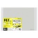 コクヨ　レールクリヤーホルダー　ＰＥＴ　Ｂ４ヨコ　２０枚収容　白　フ－ＴＰ７６９ＮＷＸ５　１パック（５冊）1