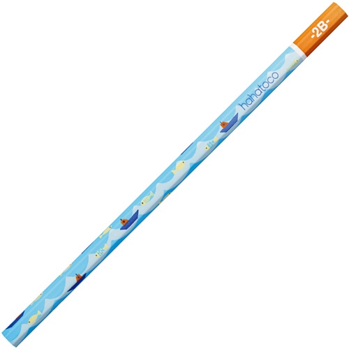 三菱鉛筆　ｈａｈａｔｏｃｏ　紙ダース箱かきかた鉛筆　２Ｂ　宇宙＆海　Ｋ５６１１２Ｂ　１ダース（１２本）3