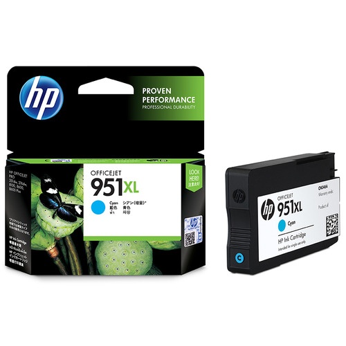 ＨＰ　ＨＰ９５１ＸＬ　インクカートリッジ　シアン　ＣＮ０４６ＡＡ　１個1