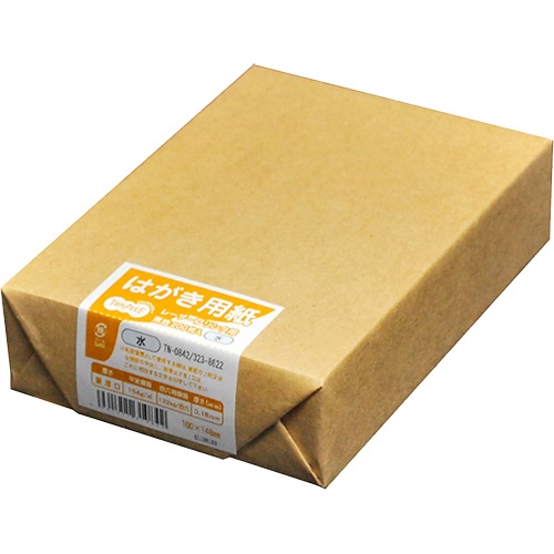 ＴＡＮＯＳＥＥ　レーザープリンタ用　はがき用紙　水　１冊（２００枚）1