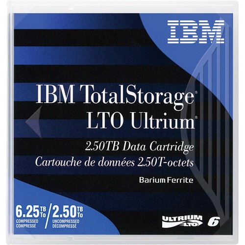 ＩＢＭ　ＬＴＯ　Ｕｌｔｒｉｕｍ６　データカートリッジ　２．５ＴＢ／６．２５ＴＢ　００Ｖ７５９０　１巻1