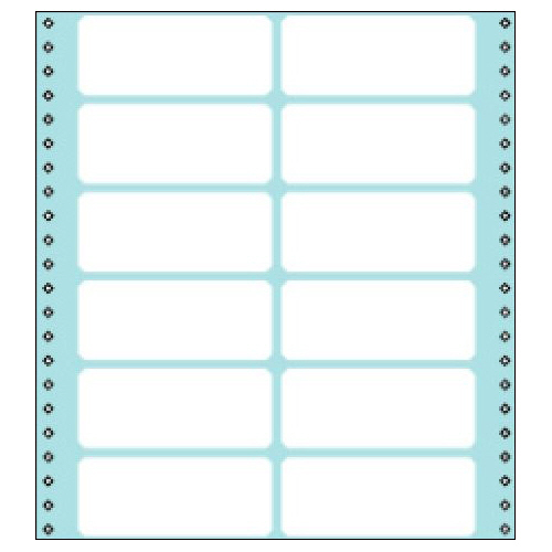 コクヨ 連続伝票用紙（タックフォーム）横15×縦10インチ（381.0×254.0