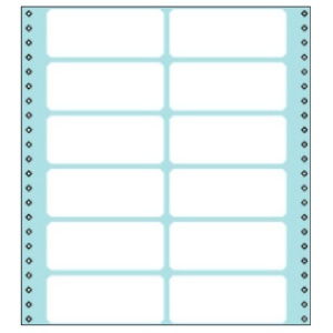 コクヨ　連続伝票用紙（タックフォーム）　横１０×縦１１インチ（２５４．０×２７９．４ｍｍ）　１２片　ＥＣＬ－３２６　１パック（１００シート）1
