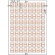 コクヨ　カラーレーザー＆インクジェット用はかどりタックインデックス（強粘着）　Ａ４　７２面（小）　１８×２７ｍｍ　白無地　ＫＰＣ－Ｔ６９３Ｗ　１冊（２０シート）2