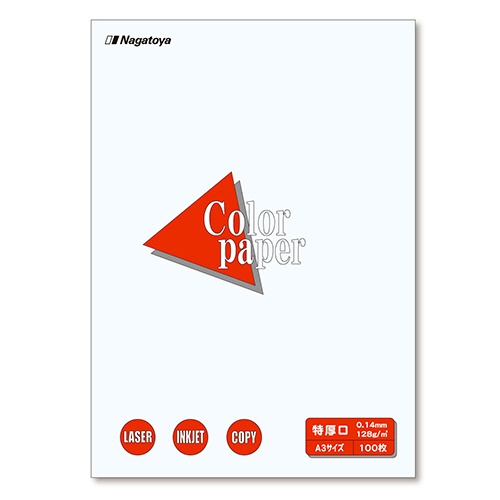 長門屋商店　Ｃｏｌｏｒ　Ｐａｐｅｒ　Ａ３　特厚口　白　ナ－１４０１Ｖ　１冊（１００枚）1