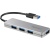 バッファロー　ＵＳＢ３．０　バスパワーハブ　４ポート　シルバー　ＢＳＨ４Ｕ１２０Ｕ３ＳＶ　１個