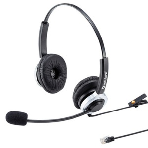 サンワサプライ　電話用ヘッドセット（両耳タイプ）　ＭＭ－ＨＳＲＪ０１　１個1