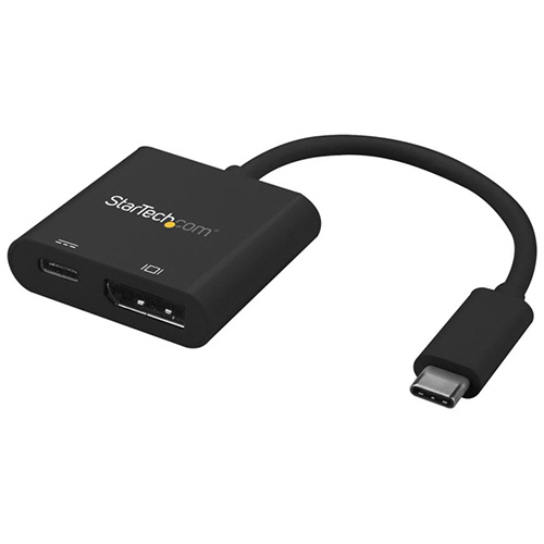 Topmøde Efterår klarhed たのめーる】StarTech.com USB TypeC-DisplayPort 変換ディスプレイアダプタ USB PD対応 4K/60Hz対応  ブラック CDP2DPUCP 1個の通販