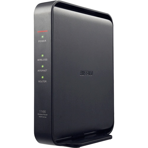 バッファロー　ＡｉｒＳｔａｔｉｏｎ　無線ＬＡＮ親機　１１ａｃ／ｎ／ａ／ｇ／ｂ　８６６＋３００Ｍｂｐｓ　ブラック　ＷＳＲ－１１６６ＤＨＰＬ２　１台1