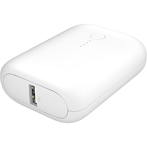 オウルテック　ＭＯＴＴＥＲＵ　軽量モバイルバッテリー　１００００ｍＡｈ　エアリーホワイト　ＭＯＴ－ＭＢ１０００１－ＷＨ　１個1