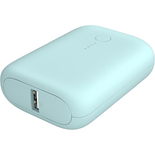 オウルテック　ＭＯＴＴＥＲＵ　軽量モバイルバッテリー　１００００ｍＡｈ　パウダーブルー　ＭＯＴ－ＭＢ１０００１－ＢＬ　１個1