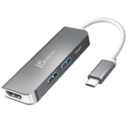 ｊ５　Ｃｒｅａｔｅ　ＵＳＢ－Ｃ　ｔｏ　ＨＤＭＩ＆ＰＤ　５ｉｎ１マルチアダプター　ＪＣＤ３７１　１個