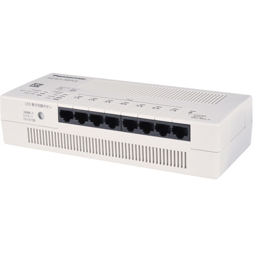 パナソニックＥＷネットワークス　レイヤ２　ＰｏＥ給電スイッチングハブ　Ｓｗｉｔｃｈ－Ｓ８ＰｏＥ　８ポート　ＰＮ２１０８９９　１台1
