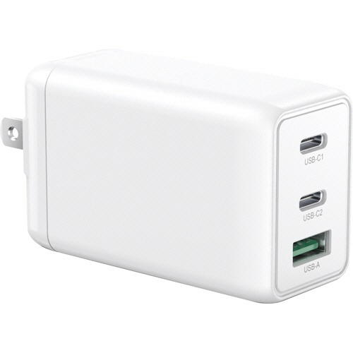 ハイディスク　ＧａＮ採用ＡＣチャージャー　ＰＤ対応　Ｔｙｐｅ－Ｃ／２ポート　Ｔｙｐｅ－Ａ／１ポート　ＭＬ－ＰＤＵＳ３ＰＧ６５ＷＨ　１個1